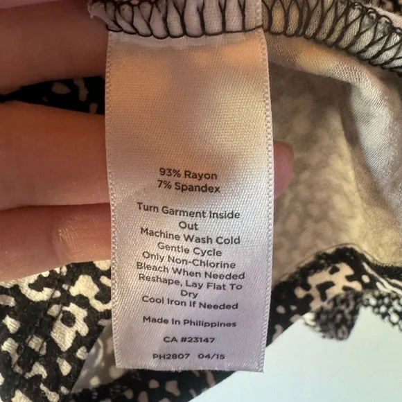 Talbots 3X woman’s Pointe knit minimalist classic capsule wardrobe blouse - Picture 7 of 8